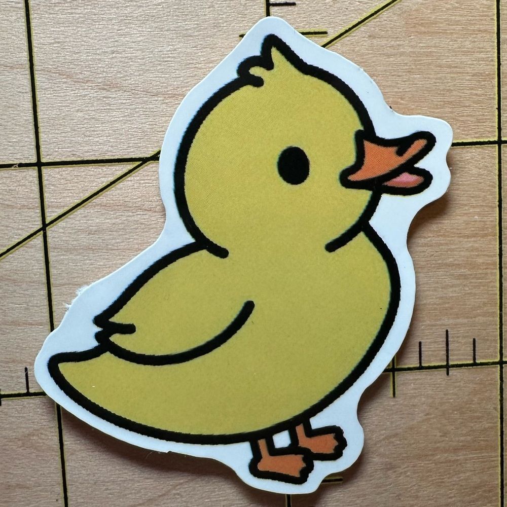 💜13/$13 +Bundle Sticker Sale | Duck Animal Waterproof Sticker